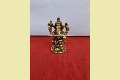 Brass Ganesha Statue - Puja Celebrations