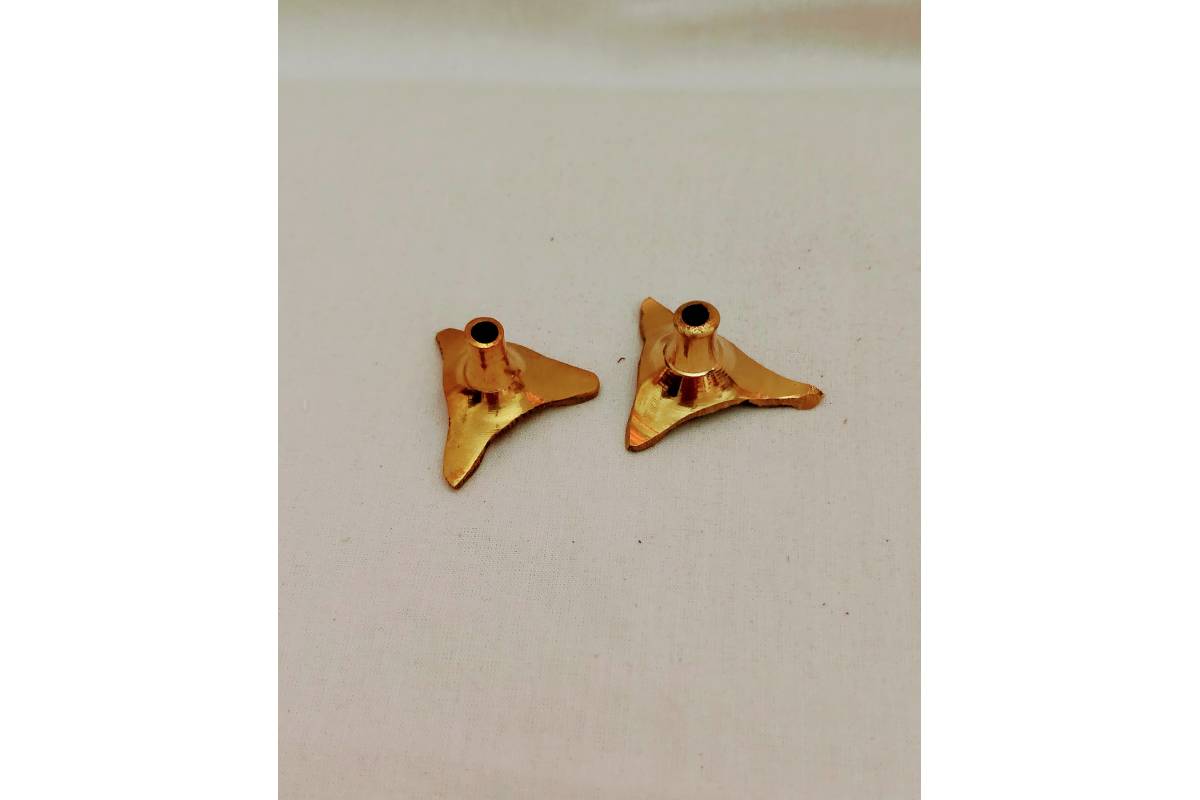 Brass Thiri Wicks Holder - Puja Celebrations