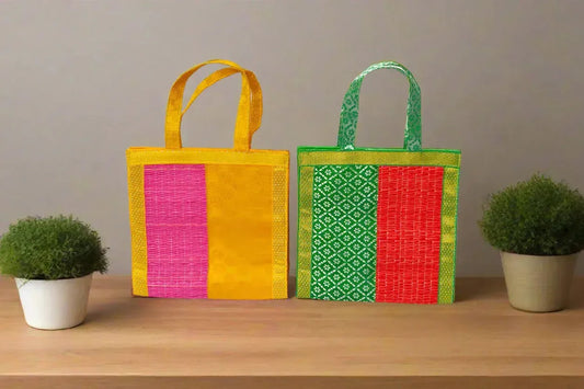 Brocade Korai Mat Bag - Puja Celebrations