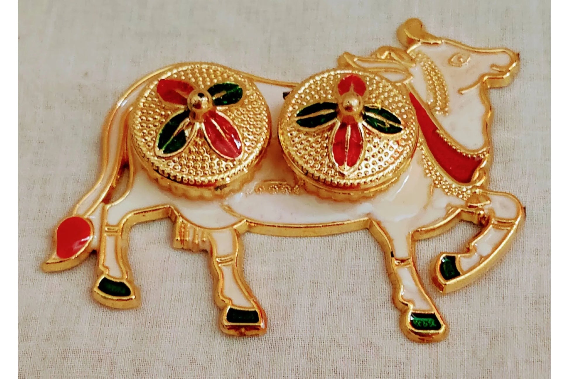 Pichwai Haldi Kumkum Box - Puja Celebrations