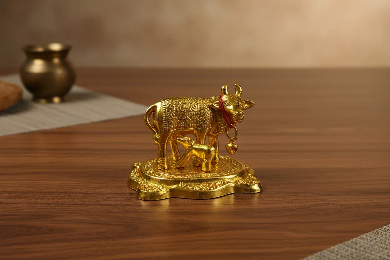 Cow and Calf Kamadhenu - Puja Celebrations