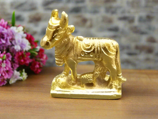 Cow and Calf Mini Gold