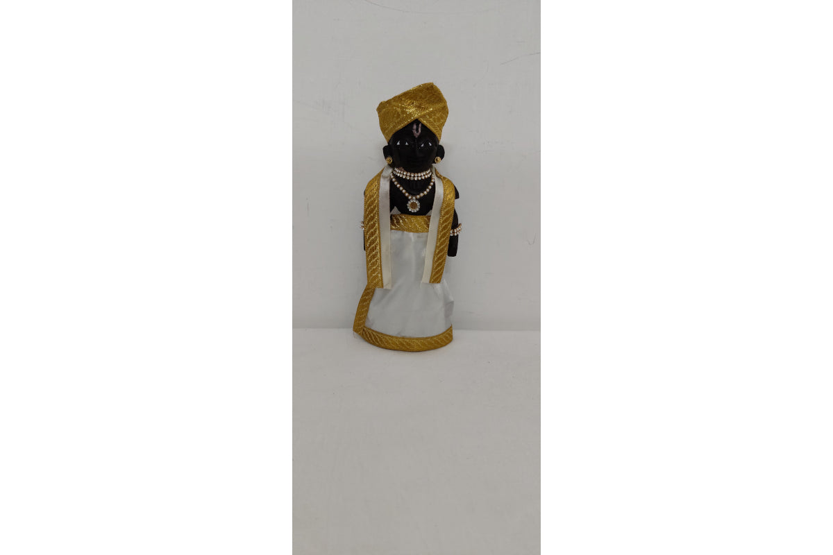 Decorated Wooden Marapachi Doll Pair