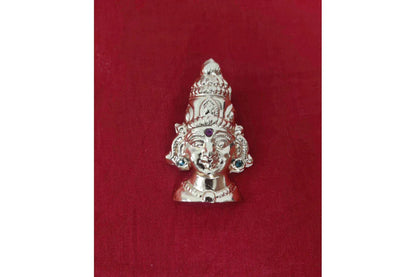 Amman Face Brass Metal - Puja Celebrations