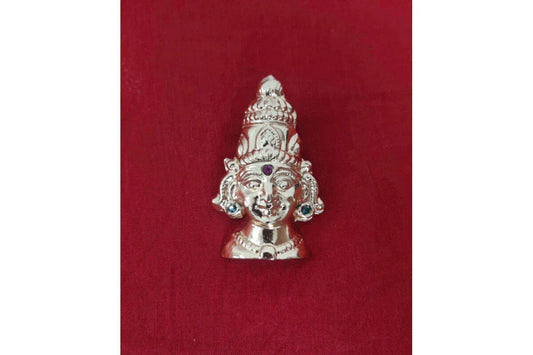 Amman Face Brass Metal - Puja Celebrations