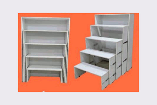 Drawer type wooden Golu Stand