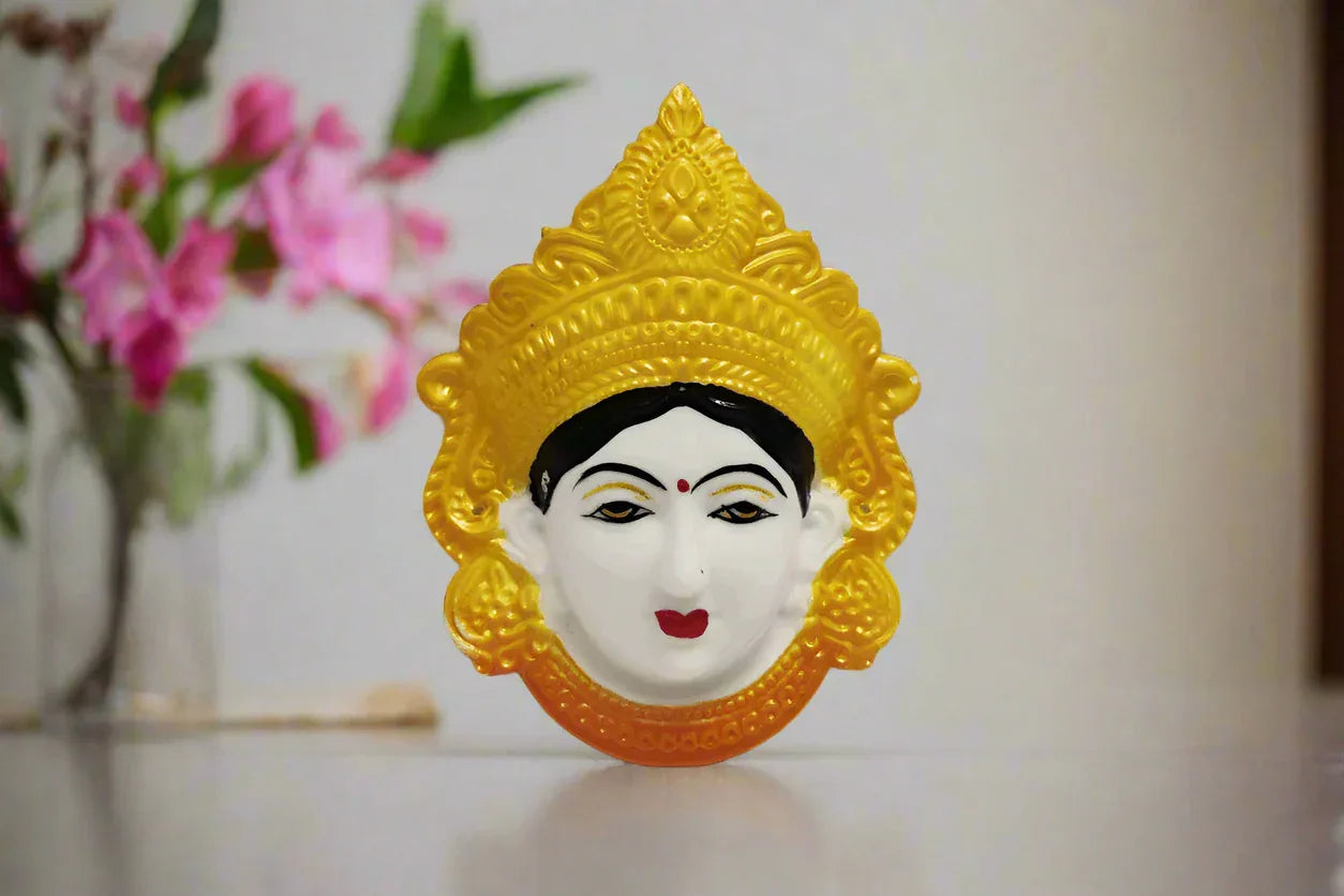 Durga Devi Face - Puja Celebrations