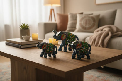 Elephant Set of 3 - Puja Celebrations