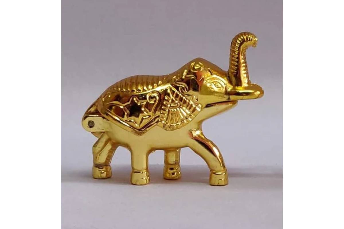Elephant Shape Kumkum Box