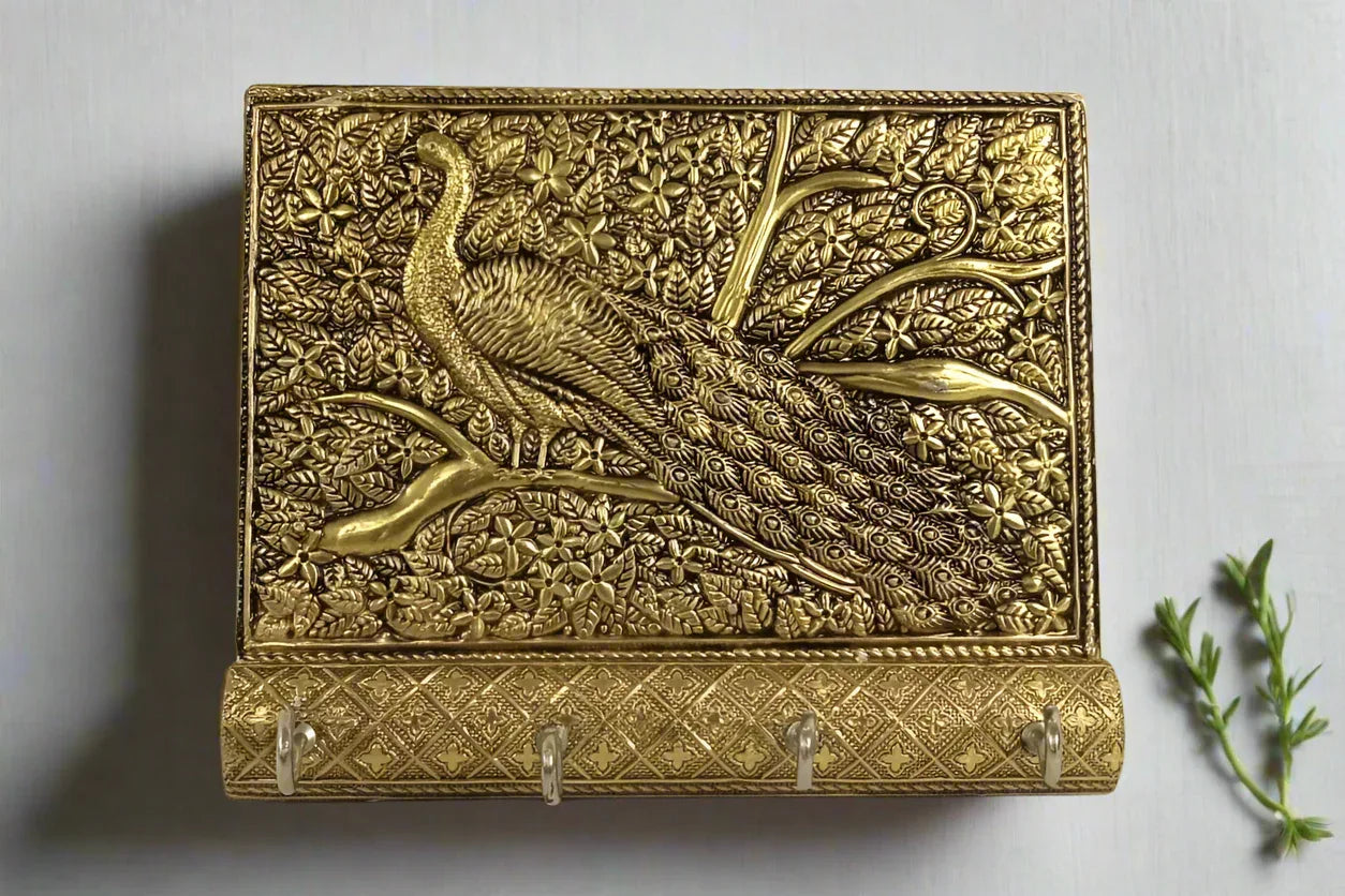 Embossed Keyholder - Puja Celebrations