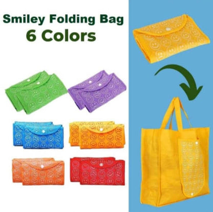 Folding Smiley Bag