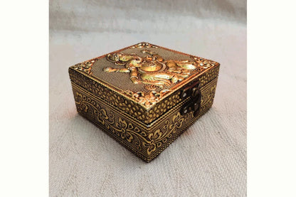 Embossed Jewel Box - Puja Celebrations
