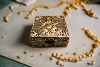 Embossed Jewel Box - Puja Celebrations