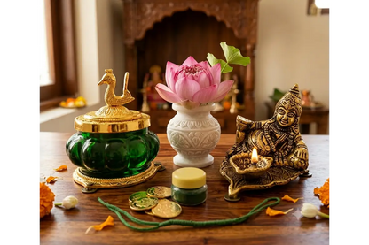 Divya Sakthi Kubera Diya Pot Set