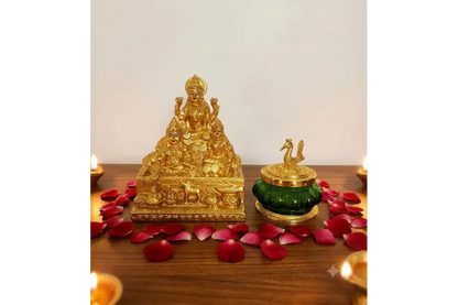 Kubera Lakshmi Statue With Pot