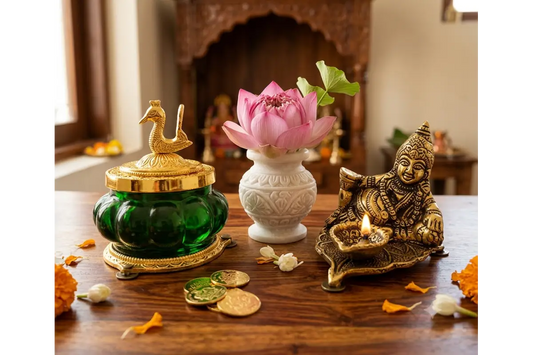 Divya Sakthi Kubera Deep Pot Set