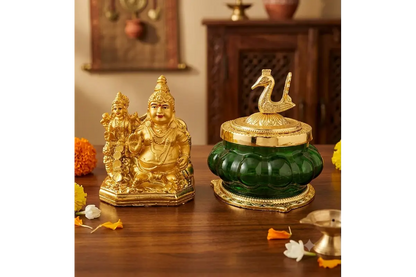 Kubera Lakshmi Pot & Gold Statue- Return gifts