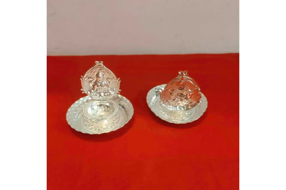 German_Silver_Kamatchi_Diya - Puja Celebrations