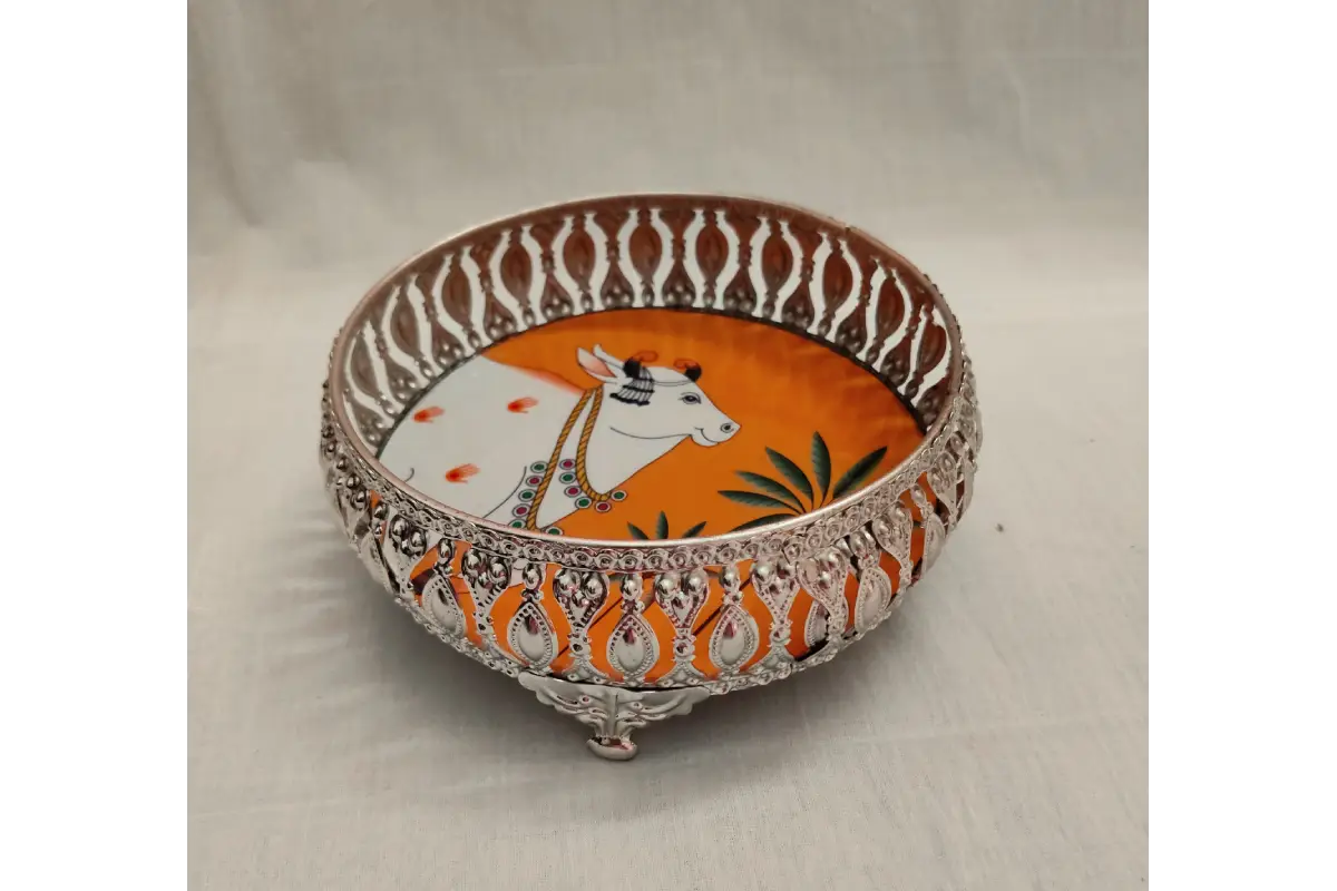 German_Silver_Trays - Tambulam Gifts