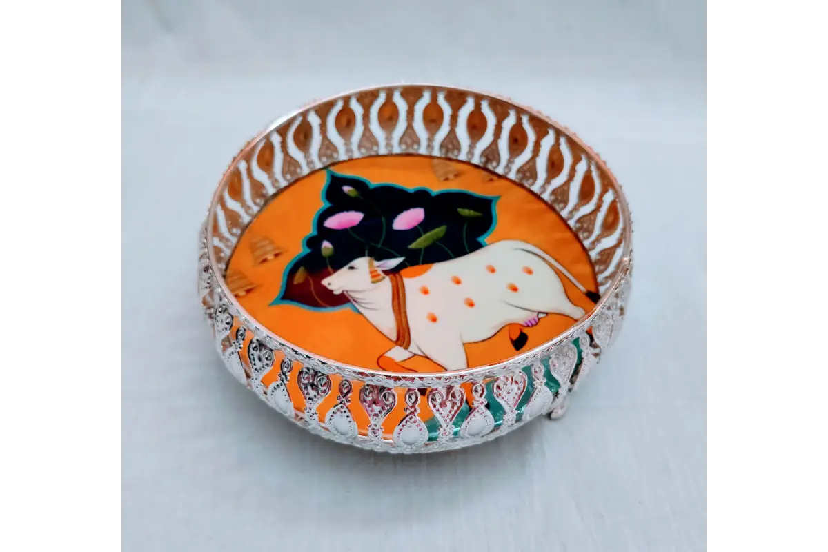 German_Silver_Trays - Return Gifts For Engagement