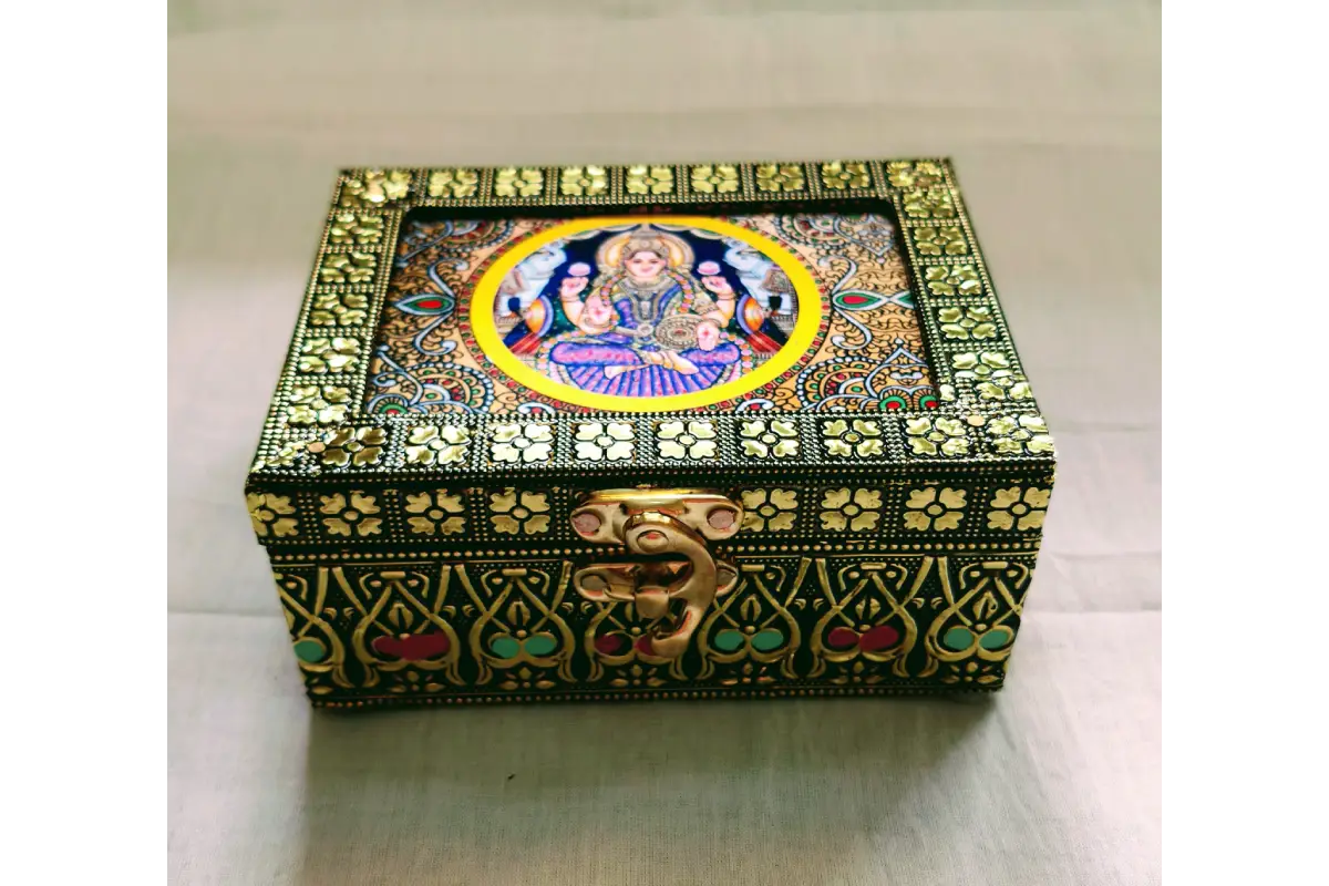 Ghajalekshmi_Print_Jewel_Box - Dussehra gift
