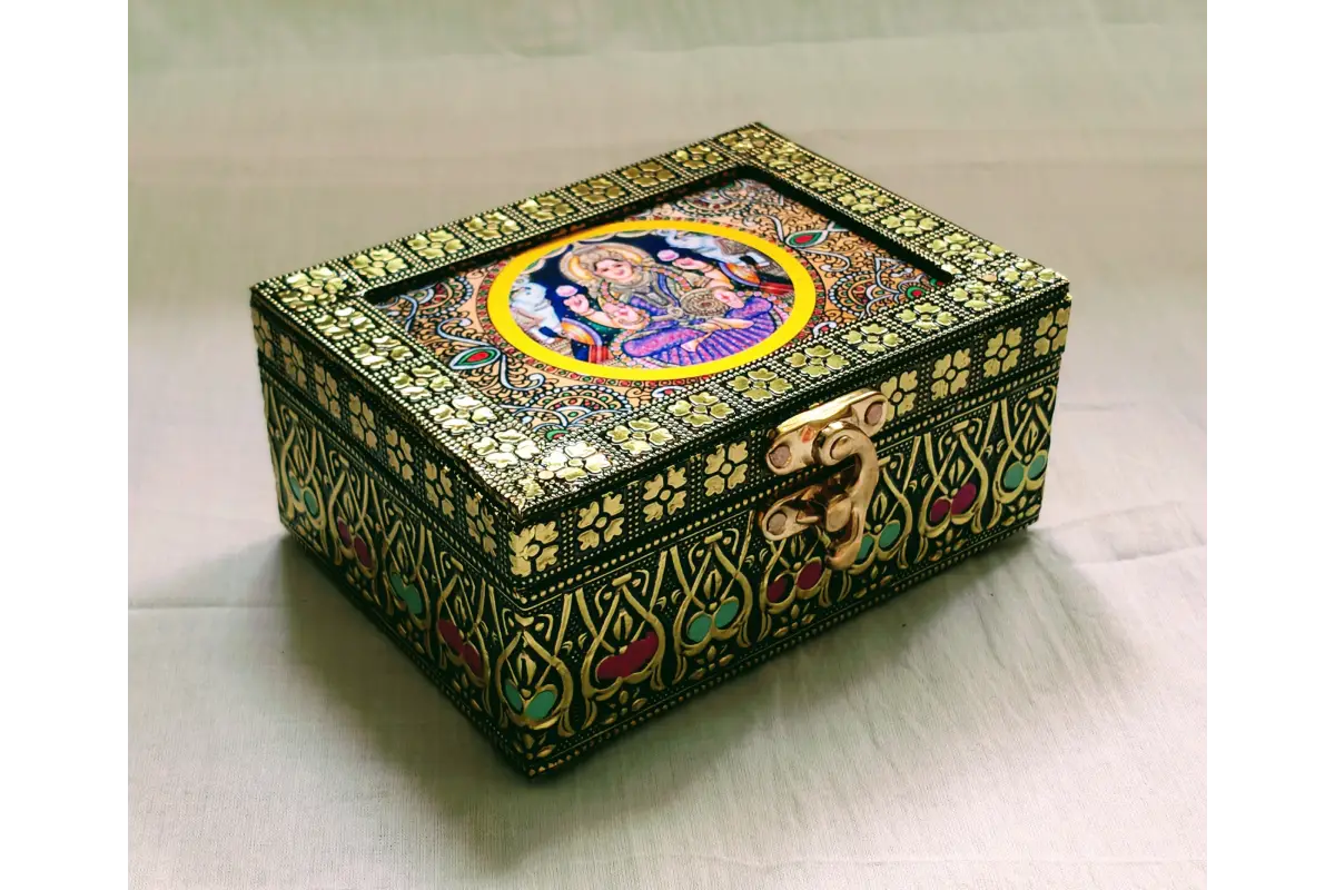 Ghajalekshmi_Print_Jewel_Box - Navaratri gift
