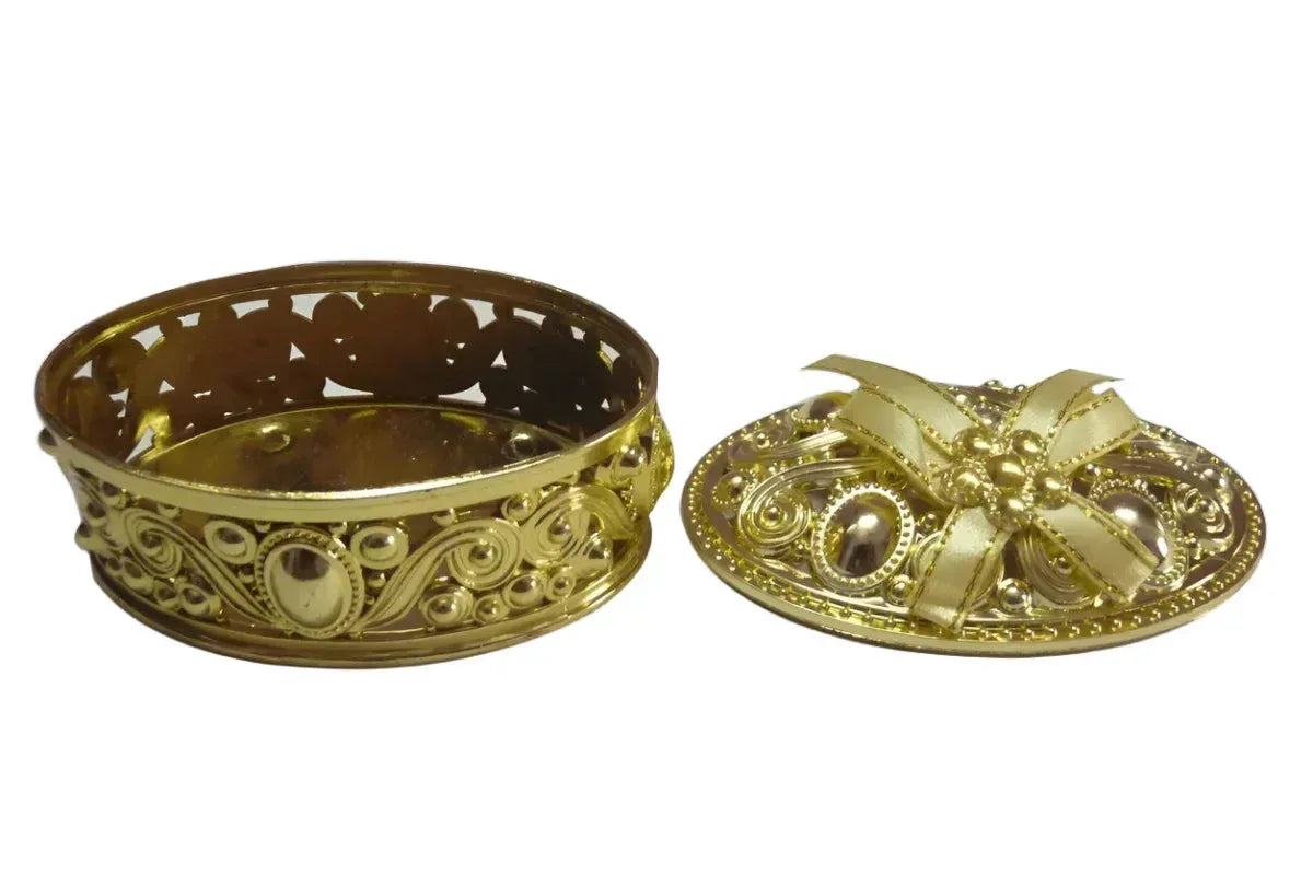 Fiber Gift Box Oval - Puja Celebrations