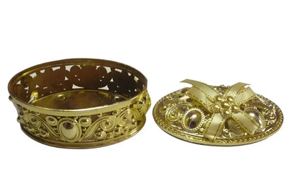 Fiber Gift Box Oval - Puja Celebrations