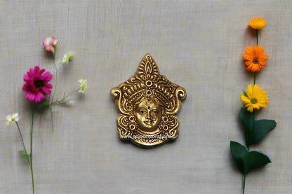 Goddess Durga Face Wall Hanging
