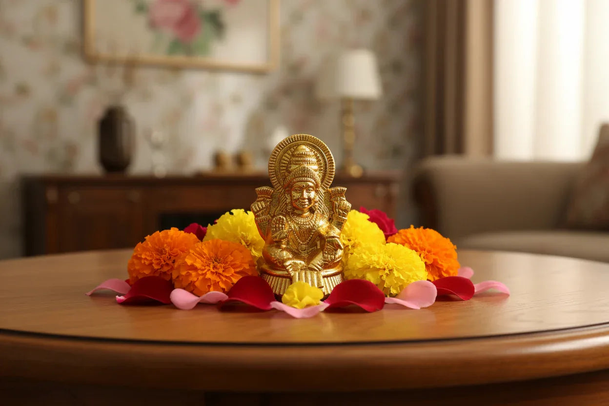 Goddess Lakshmi Idol - Puja Celebrations