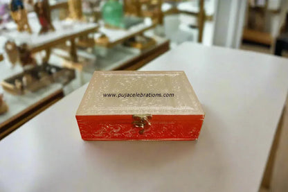 Gold Design Jewel Box - Puja Celebrations