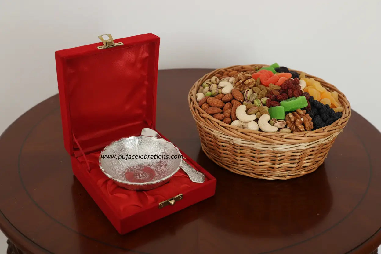 Antique finish Silver Plated Bowls for traditional ceremonies