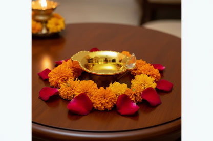 Gold led Diya