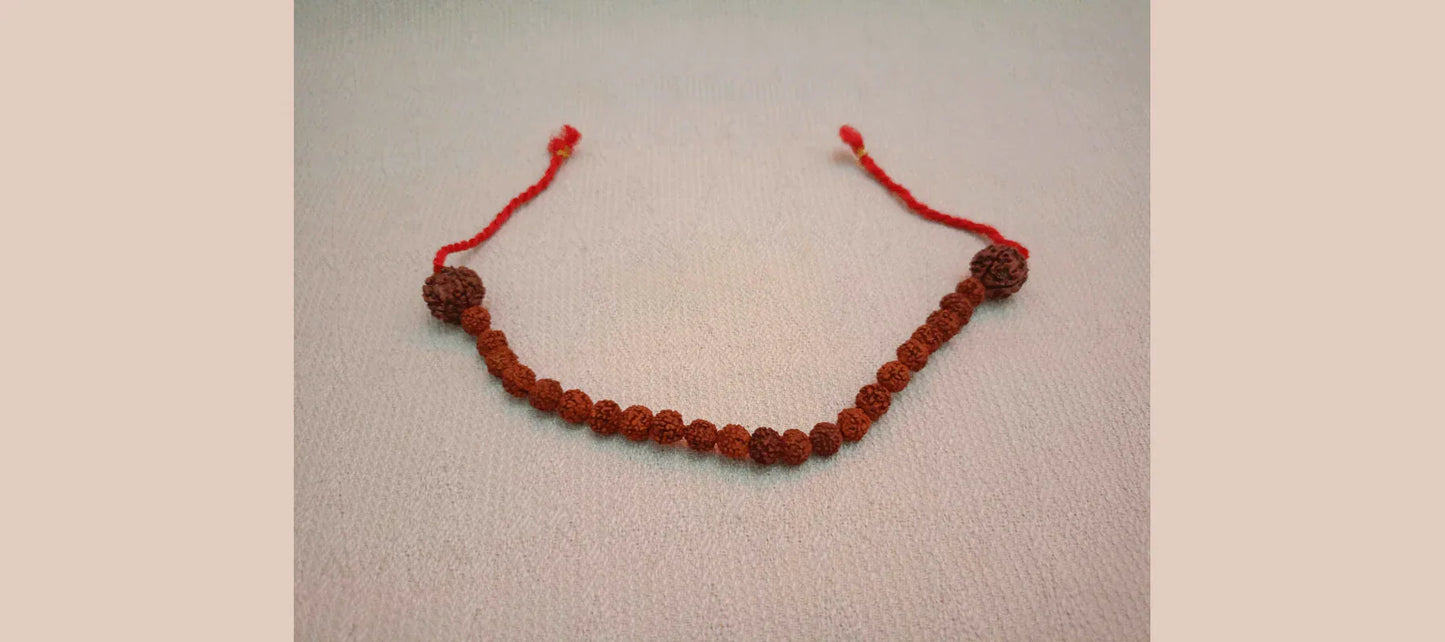 Rudraksha Mala Bracelet - Puja Celebrations