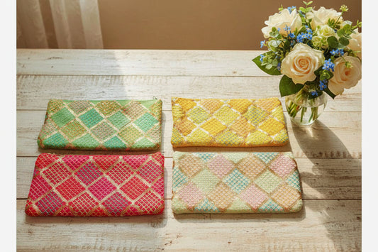 Designer Ladies Hand Purse - Puja celebrations