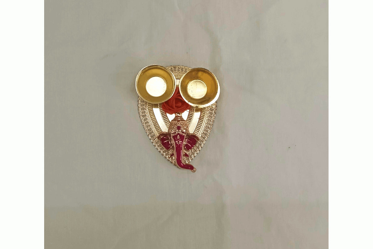 Ganesha With Kumkum Cups