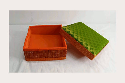 Square Brocade Korai Box