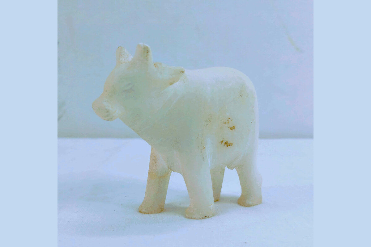 Marble Cow and Calf