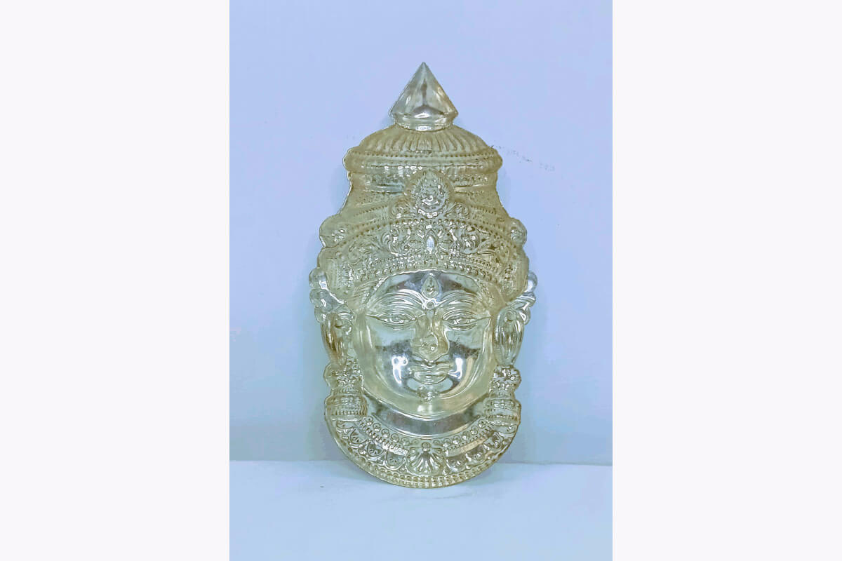 Gowri Devi Face German Silver