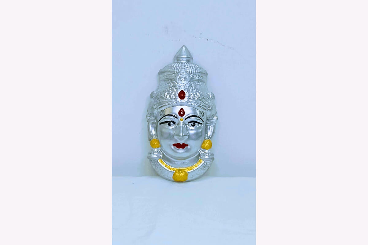 Gowri Devi Face German Silver
