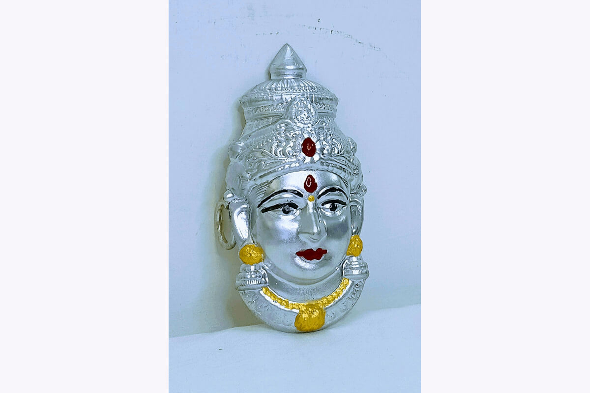 Gowri Devi Face German Silver
