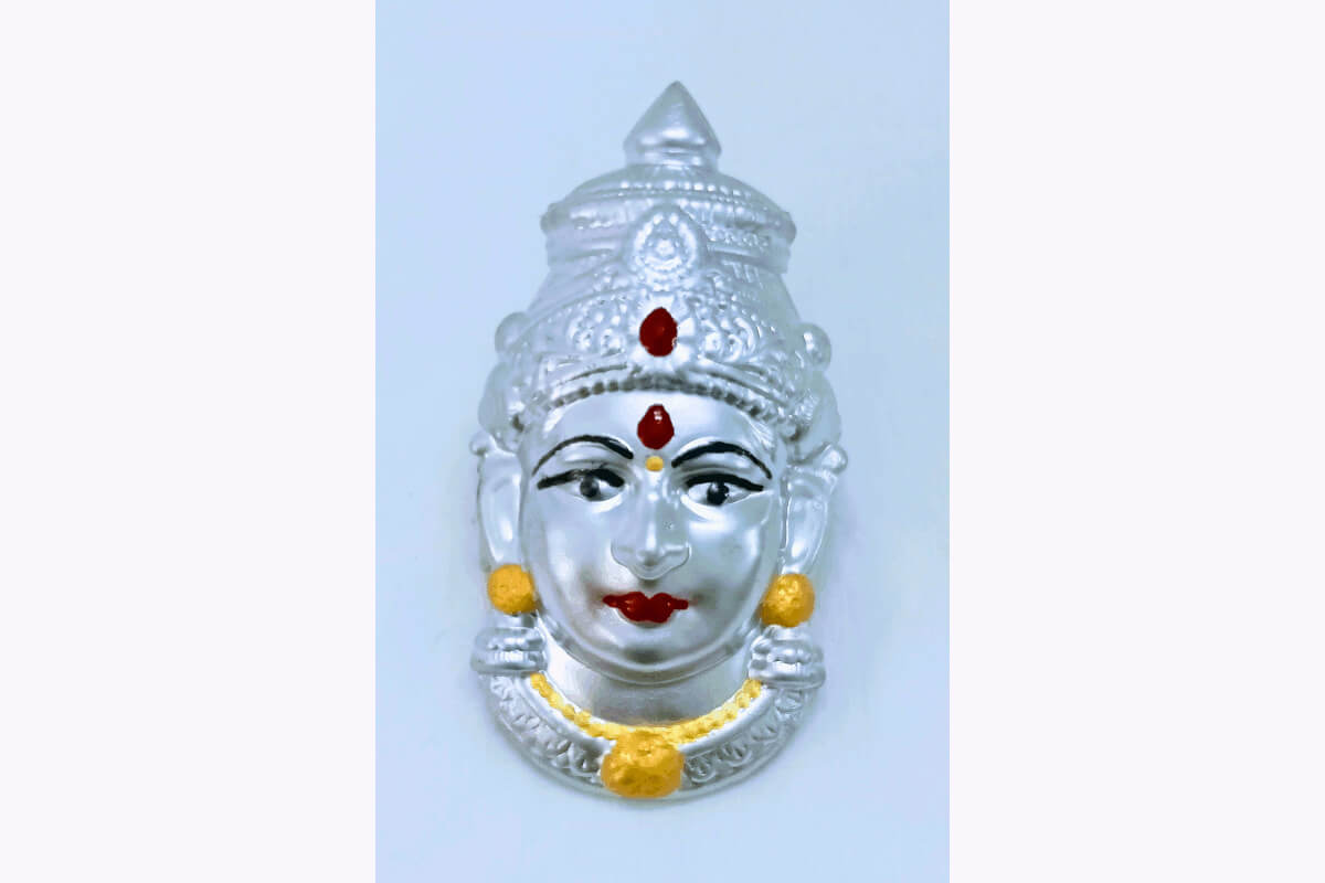 Gowri Devi Face German Silver