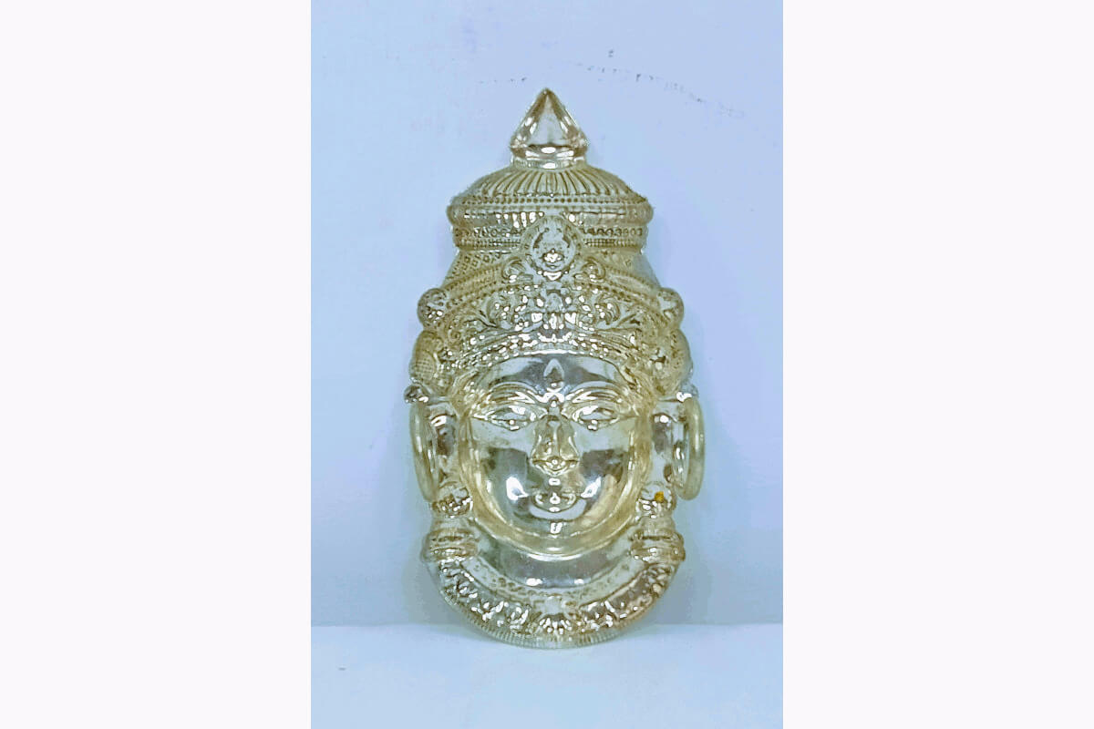 Gowri Devi Face German Silver