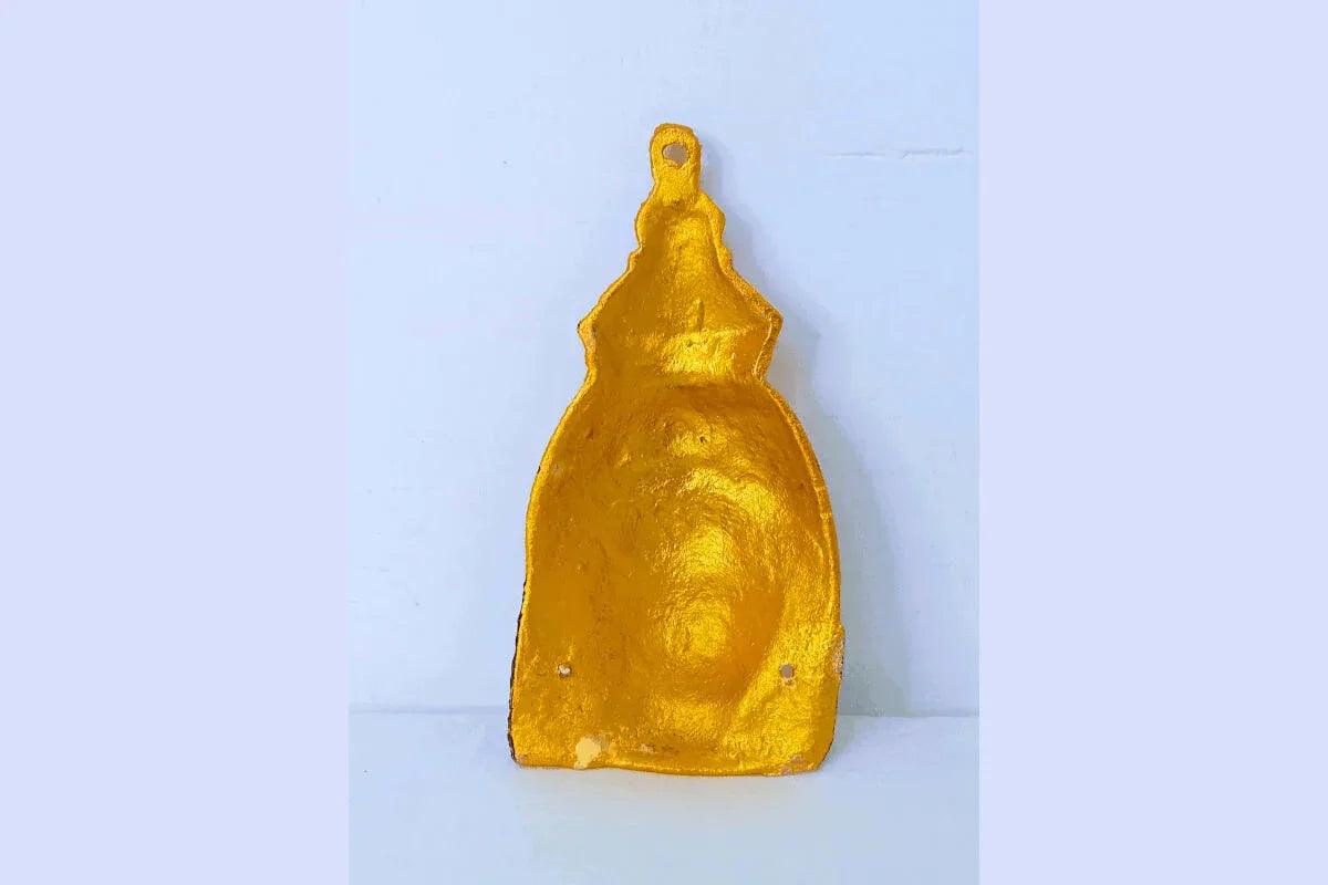 Varalakshmi Devi Amman Yellow Face Mukhvada - Puja Celebrations