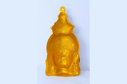 Varalakshmi Devi Amman Yellow Face Mukhvada - Puja Celebrations