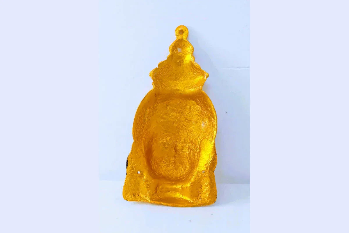 Varalakshmi Devi Amman Yellow Face Mukhvada - Puja Celebrations