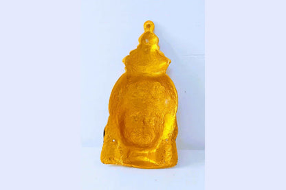 Varalakshmi Devi Amman Yellow Face Mukhvada - Puja Celebrations