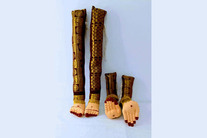 Decorated Pattu Zari Hastham Paadham