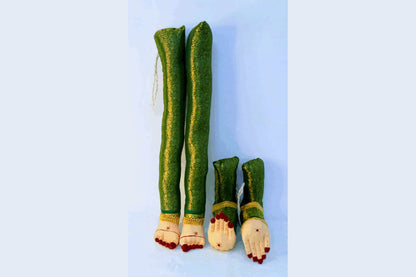 Decorated Pattu Zari Hastham Paadham