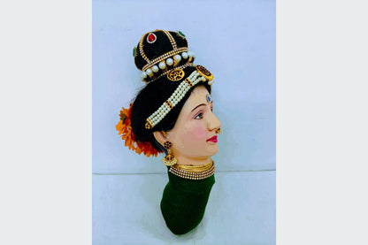 Lakshmi Devi Decorated Doll Face